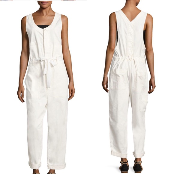Free People Pants - Free People White Jumpsuit
